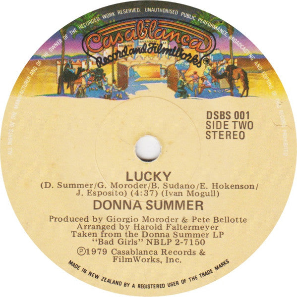Barbra Streisand & Donna Summer : No More Tears (Enough Is Enough) (7", Single)