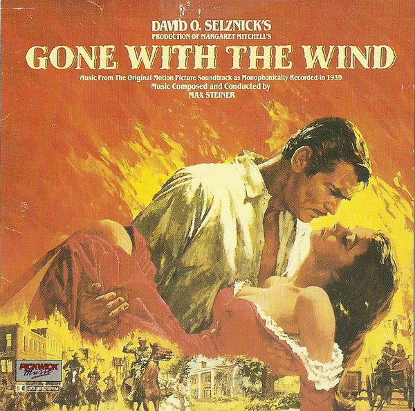 Max Steiner : Gone With The Wind (Original Soundtrack Album) (CD, Album, RE)