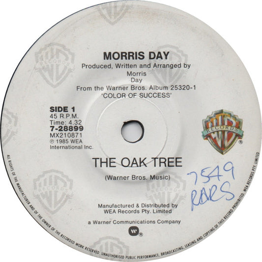 Morris Day : The Oak Tree (7", Single)