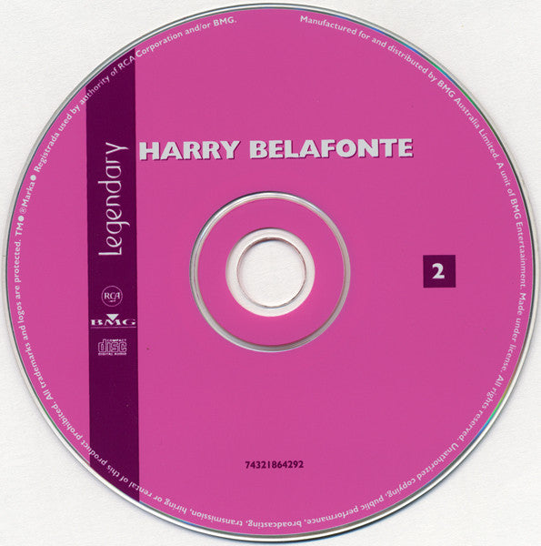 Harry Belafonte : Legendary Harry Belafonte (3xCD, Comp)