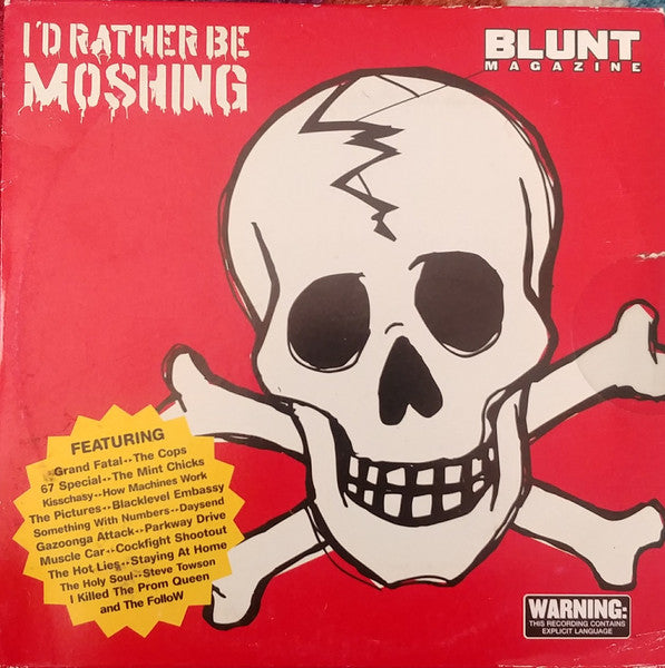 Various : I'd Rather Be Moshing (CD, Smplr)