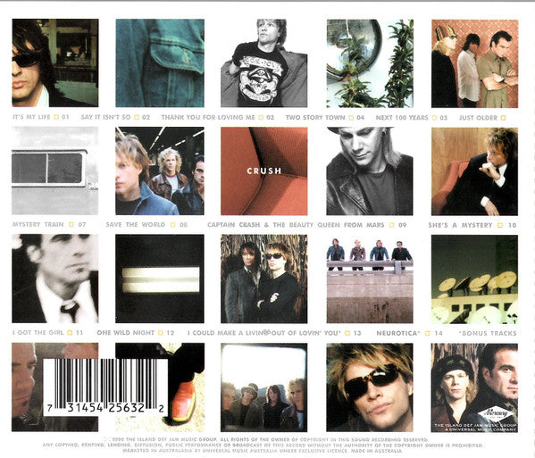 Bon Jovi : Crush (CD, Album)