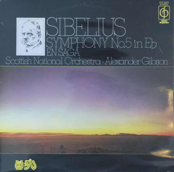 Jean Sibelius - Royal Scottish National Orchestra, Alexander Gibson : Symphony No. 5 In Eb - En Saga (LP)