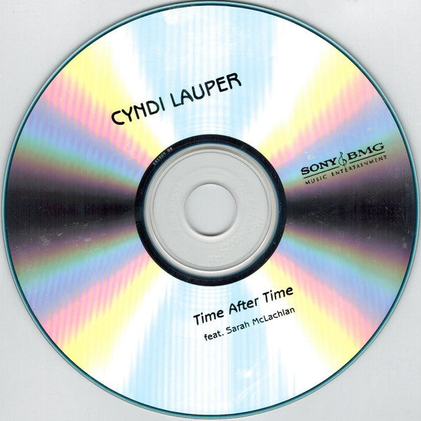 Cyndi Lauper Feat. Sarah McLachlan : Time After Time (CDr, Single, Promo)