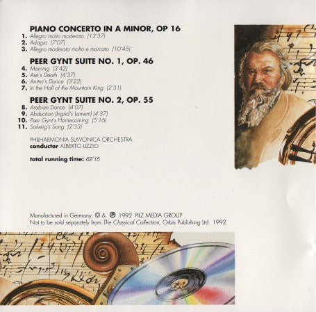 Grieg* : The Spirit Of Norway (CD, Comp)