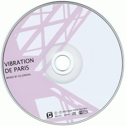 DJ Jondal : Vibration De Paris (CD, Comp, Mixed)