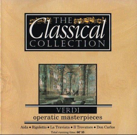 Verdi* : Operatic Masterpieces (CD, Comp)
