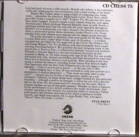 Illinois Jacquet : Illinois Flies Again (CD, Comp)