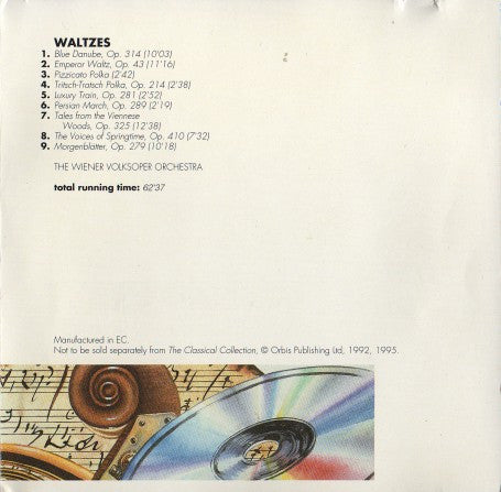 J. Strauss II* : The Romance Of Vienna (CD, Comp, RE)