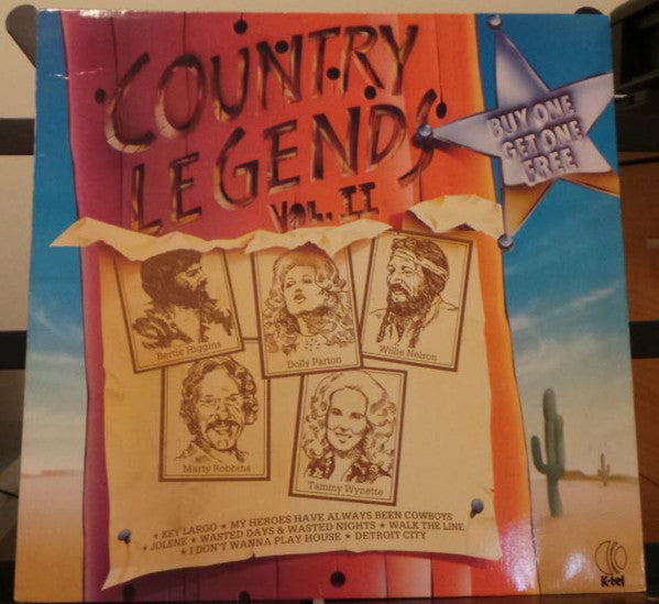 Various : Country Legends Vol. II (LP, Comp, Ltd)