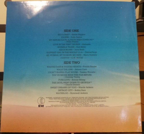 Various : Country Legends Vol. II (LP, Comp, Ltd)