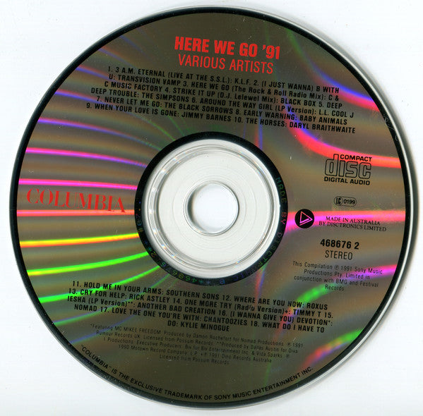 Various : Here We Go '91 (CD, Comp)