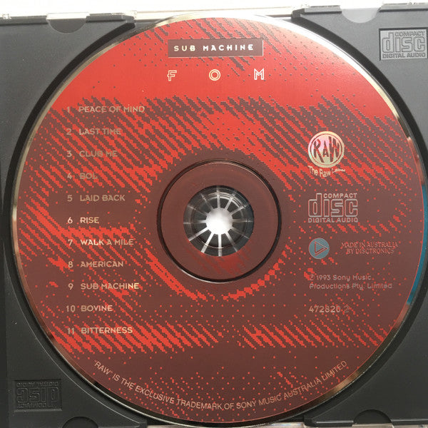 FOM : Sub Machine (CD, Album)