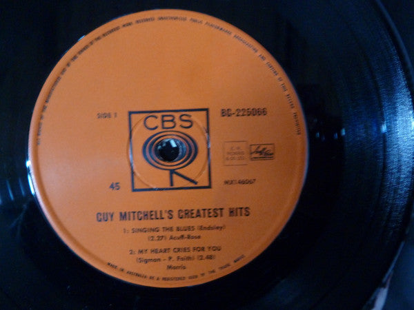 Guy Mitchell : Guy's Greatest Hits (7", EP, Mono)