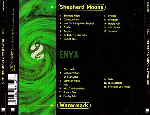 Enya : Watermark & Shepherd Moons (CD, Album, RE + CD, Album, RE + Comp)