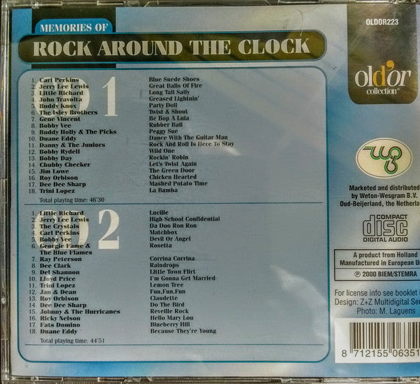 Various : Memories Of Rock Around The Clock (2xCD, Comp, P/Unofficial)