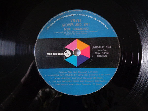 Neil Diamond : Velvet Gloves And Spit (LP, Album)