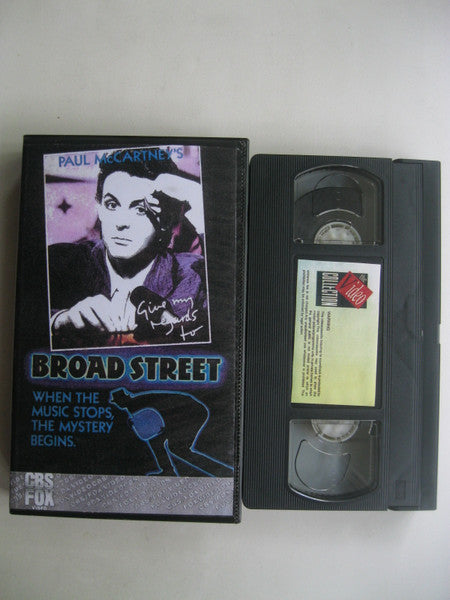 Paul McCartney : Give My Regards To Broad Street (VHS)