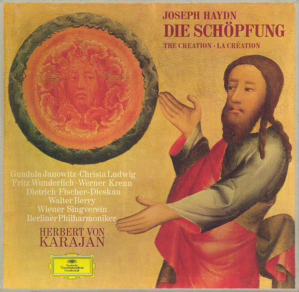 Joseph Haydn / Gundula Janowitz · Christa Ludwig, Fritz Wunderlich · Werner Krenn, Dietrich Fischer-Dieskau, Walter Berry, Wiener Singverein, Berliner Philharmoniker, Herbert von Karajan : Die Schöpfung (The Creation · La Création) (2xLP + Box)