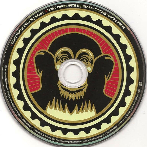 The Black Eyed Peas* : Don't Phunk With My Heart (CD, Single)