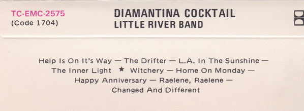 Little River Band : Diamantina Cocktail (Cass, Album)