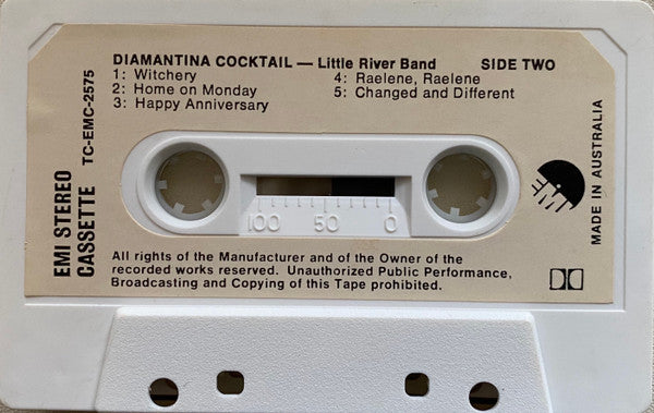 Little River Band : Diamantina Cocktail (Cass, Album)