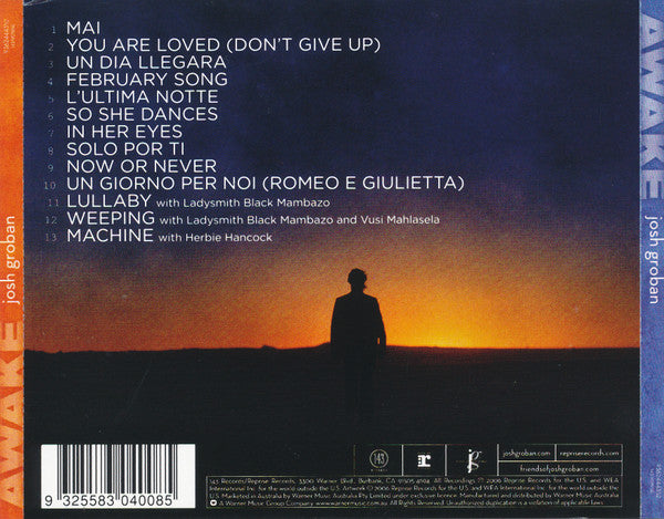 Josh Groban : Awake (CD, Album, SM )