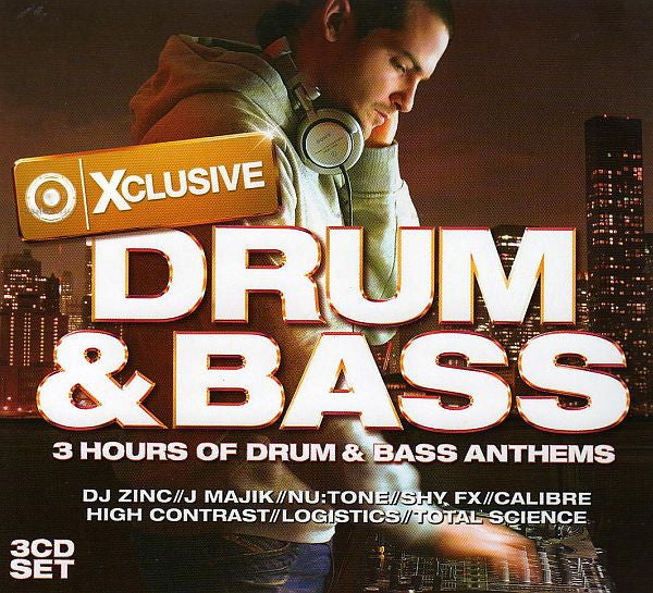 Various : Xclusive Drum & Bass (3xCD, Comp, Mixed + Box)