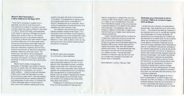 Steve Martland Plays Wolfgang Amadeus Mozart : Wolfgang (CD, Album)