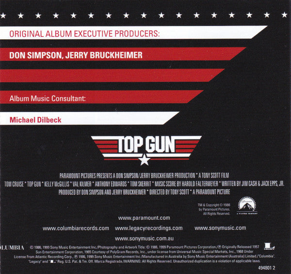Various : Top Gun (Special Expanded Edition) (CD, Album, RE, RM, S/Edition)
