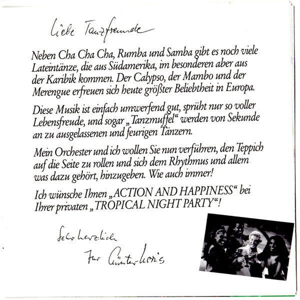 Günter Noris Caribic Band : Tropical Night (CD)