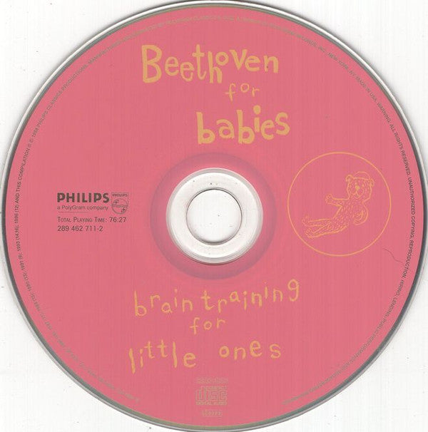 Ludwig van Beethoven : Beethoven For Babies: Brain Training For Little Ones (CD, Album, Comp)