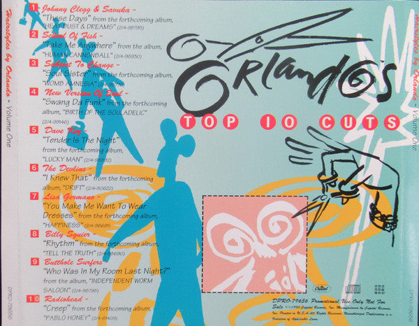 Various : The Adventures of Hairstyles by Orlando: Orlando's Top 10 Cuts, Vol. 1 (CD, Album, Promo)