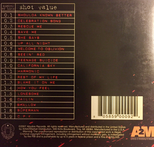 Unwritten Law : The Hit List (CD, Album)
