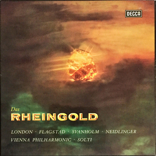 Wagner* - Vienna Philharmonic Orchestra* Conducted By Georg Solti : Das Rheingold (3xLP + Box)