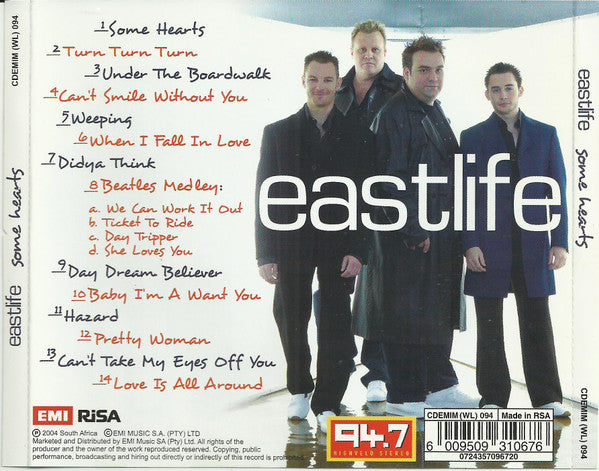 Eastlife : Some Hearts (CD, Album)
