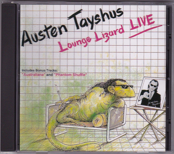 Austen Tayshus : Lounge Lizard Live (CD, Album, RE)