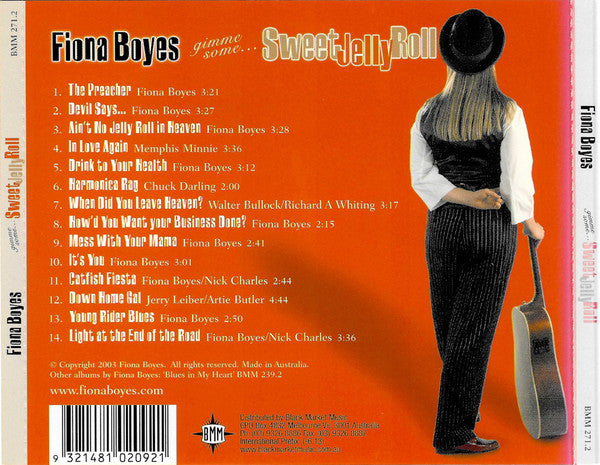 Fiona Boyes : Gimme Some... Sweet Jelly Roll (CD, Album)