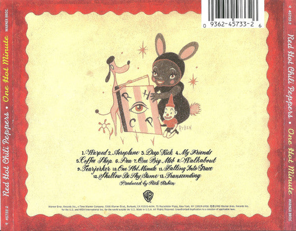 Red Hot Chili Peppers : One Hot Minute (CD, Album)