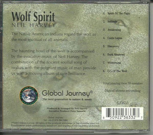 Neil Harvey (3) : Wolf Spirit (CD, Album)