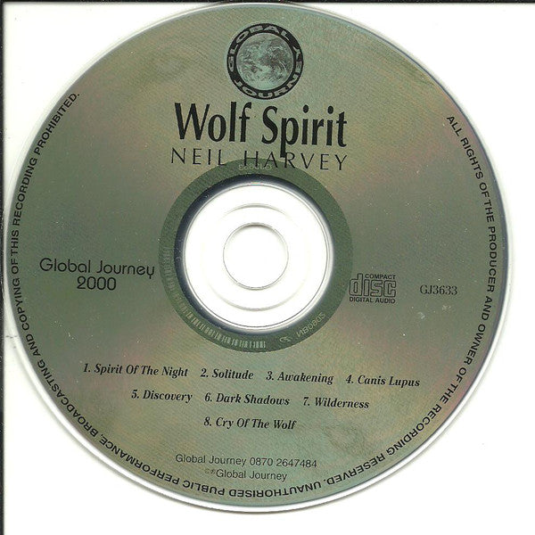 Neil Harvey (3) : Wolf Spirit (CD, Album)