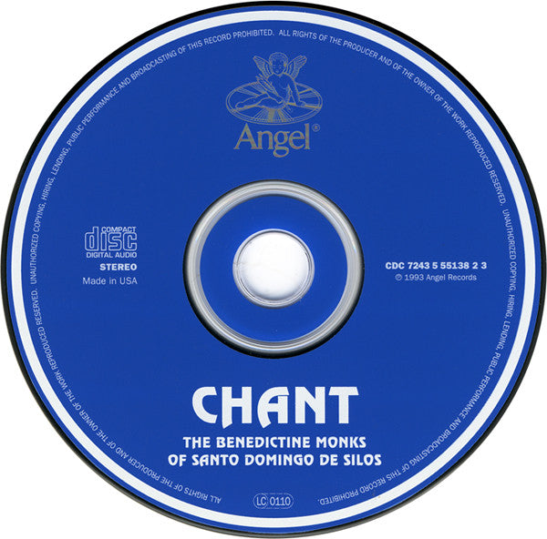 Coro De Monjes Del Monasterio De Santo Domingo De Silos : Chant (CD, Comp, EMI)