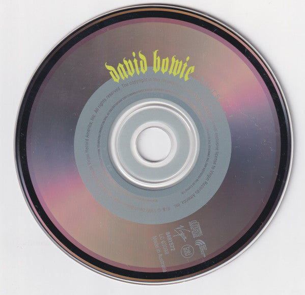 David Bowie : Hours... (CD, Album, Ltd, Len)