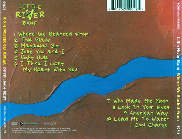 Little River Band : Where We Started From  (CD, Album)