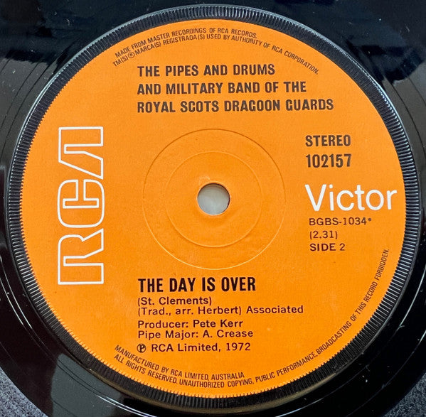 The Pipes And Drums* And Military Band Of The Royal Scots Dragoon Guards* : Heyken's Second Serenade (7", Single)