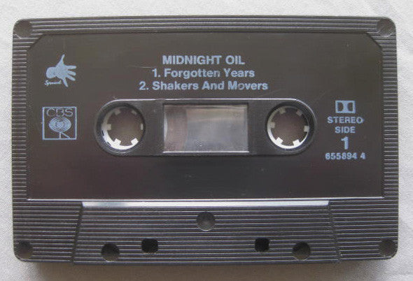 Midnight Oil : Forgotten Years (Cass, Single)