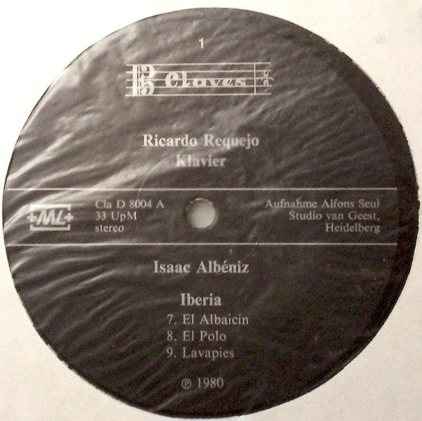 Isaac Albéniz - Ricardo Requejo : Iberia (2xLP, Album, Gat)