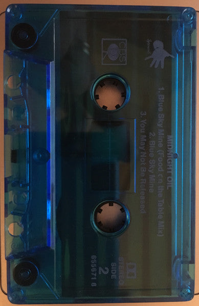 Midnight Oil : Blue Sky Mine (Food On The Table Mix) (Cass, Single, Tra)