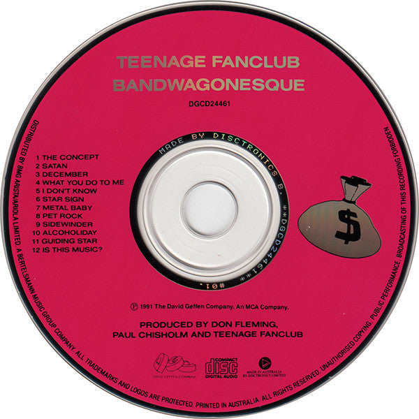 Teenage Fanclub : Bandwagonesque (CD, Album)