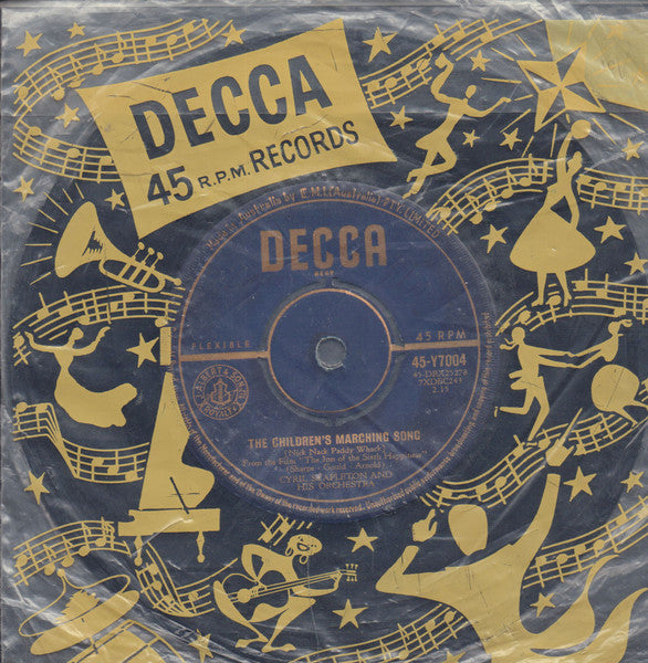 Cyril Stapleton And His Orchestra : The Children's Marching Song / The Inn Of The Sixth Happiness (7", Single)